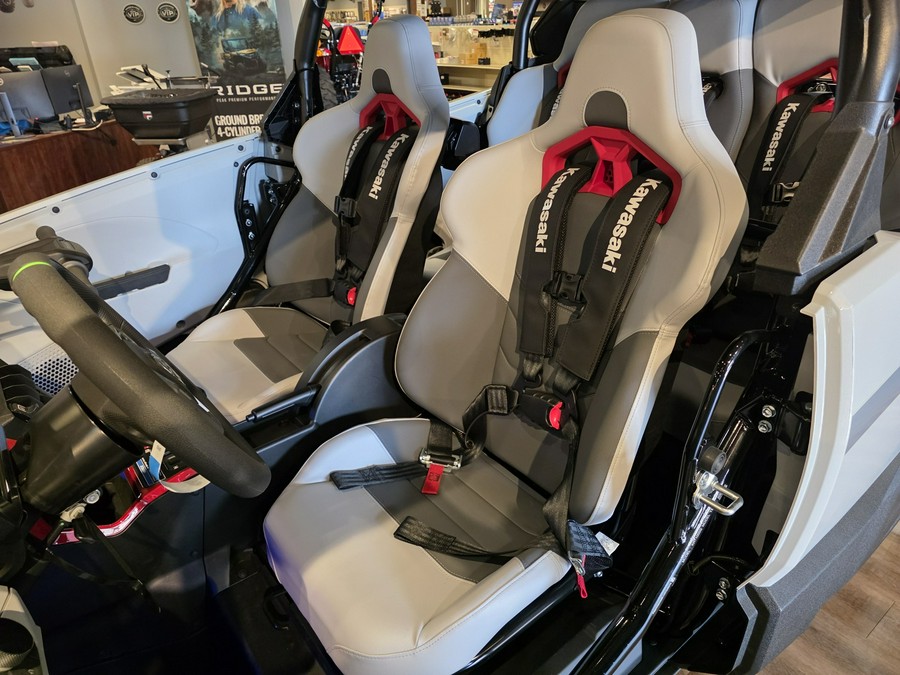 2026 Kawasaki TERYX5 H2 Deluxe eS Ice Gray / Flat Ebony - 111814