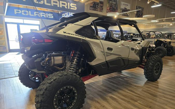 2026 Kawasaki TERYX5 H2 Deluxe eS Ice Gray / Flat Ebony - 111814