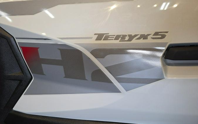 2026 Kawasaki TERYX5 H2 Deluxe eS Ice Gray / Flat Ebony - 111814