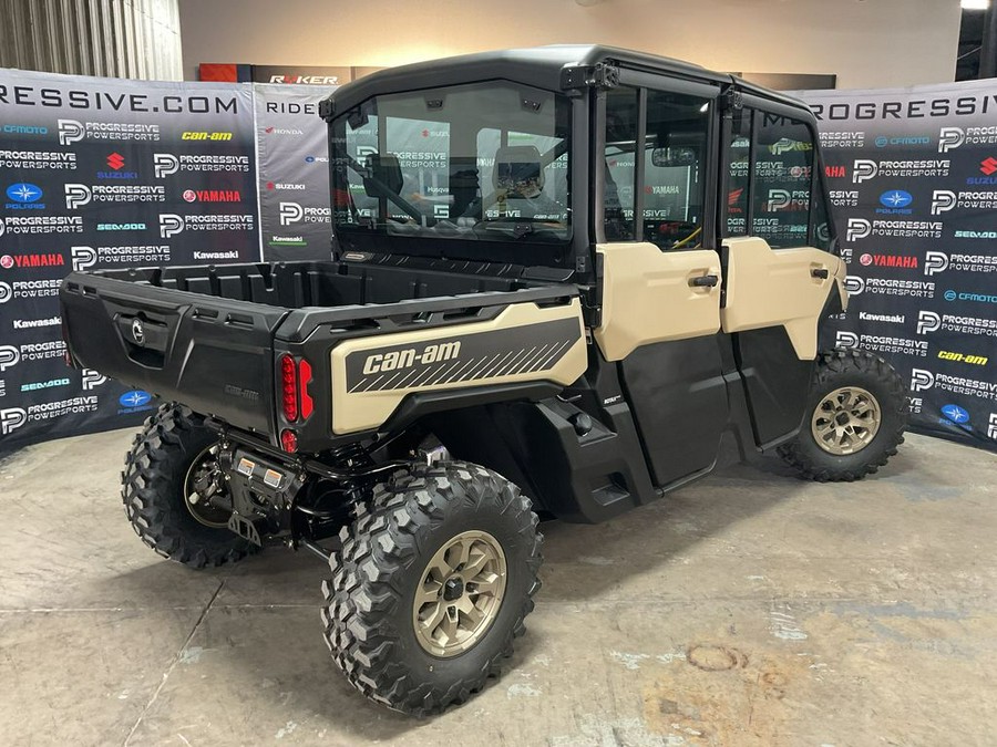 2024 Can-Am® Defender MAX Limited HD10 Desert Tan & Timeless Black