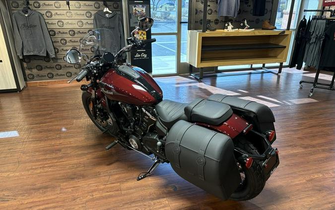 2025 Indian Motorcycle® Super Scout® Maroon Metallic with Graphics
