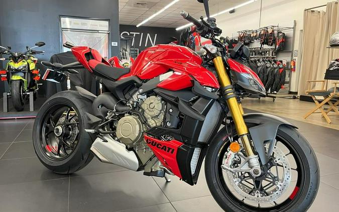 2024 Ducati Streetfighter V4 S Red