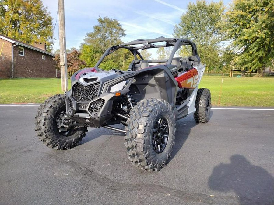 2024 Can-Am® Maverick X3 DS Turbo Fiery Red & Hyper Silver