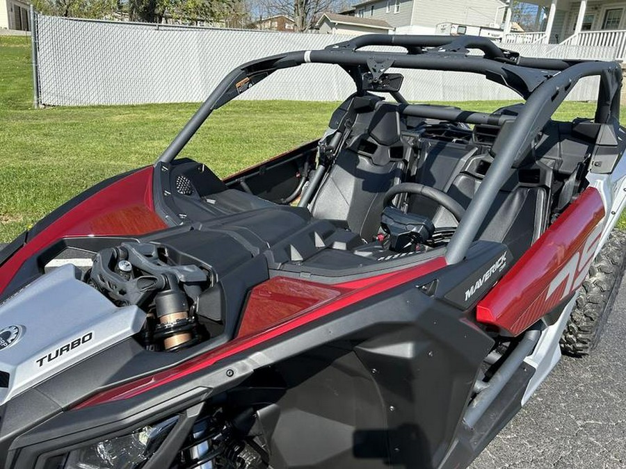 2024 Can-Am® Maverick X3 DS Turbo Fiery Red & Hyper Silver