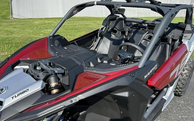 2024 Can-Am® Maverick X3 DS Turbo Fiery Red & Hyper Silver