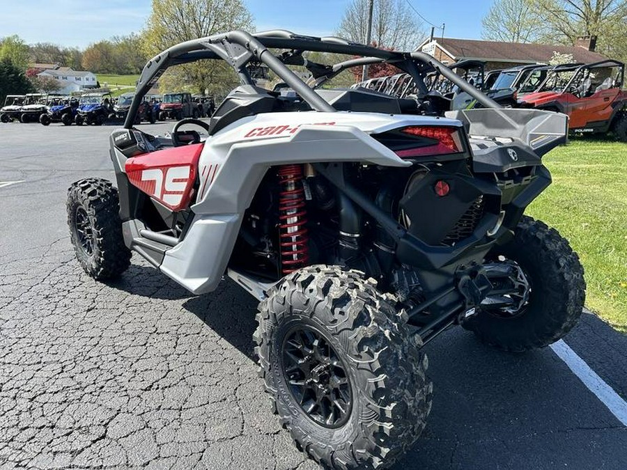 2024 Can-Am® Maverick X3 DS Turbo Fiery Red & Hyper Silver