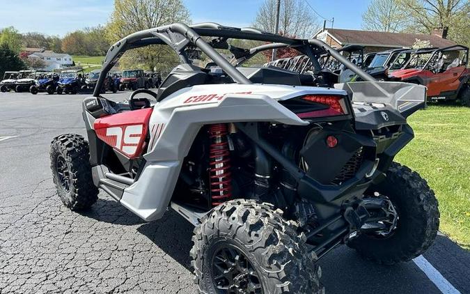 2024 Can-Am® Maverick X3 DS Turbo Fiery Red & Hyper Silver