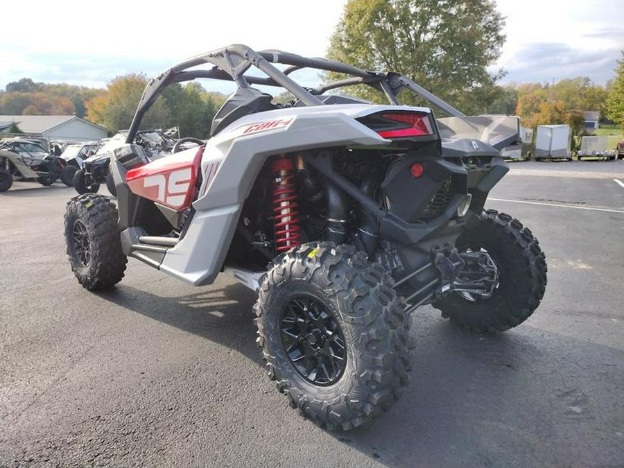 2024 Can-Am® Maverick X3 DS Turbo Fiery Red & Hyper Silver