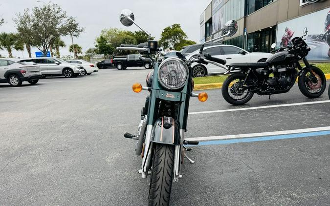 2023 Royal Enfield Classic 350 Halcyon Green