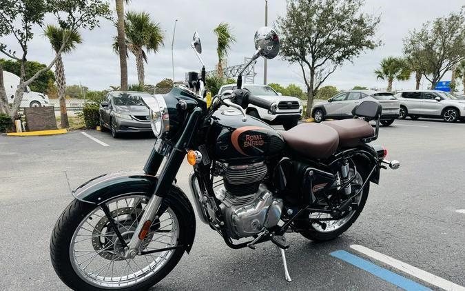 2023 Royal Enfield Classic 350 Halcyon Green