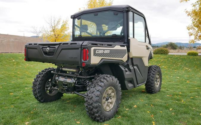 2024 Can-Am® Defender Limited HD10 Desert Tan & Timeless Black