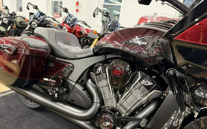 2026 Indian Motorcycle® Challenger 125th Anniversary Red with Black Crystal