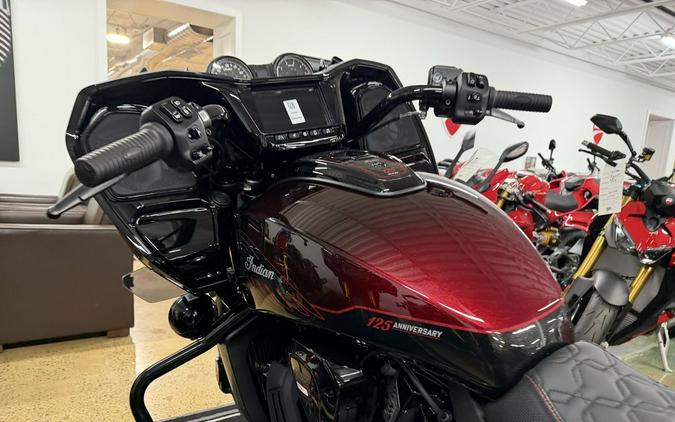 2026 Indian Motorcycle® Challenger 125th Anniversary Red with Black Crystal