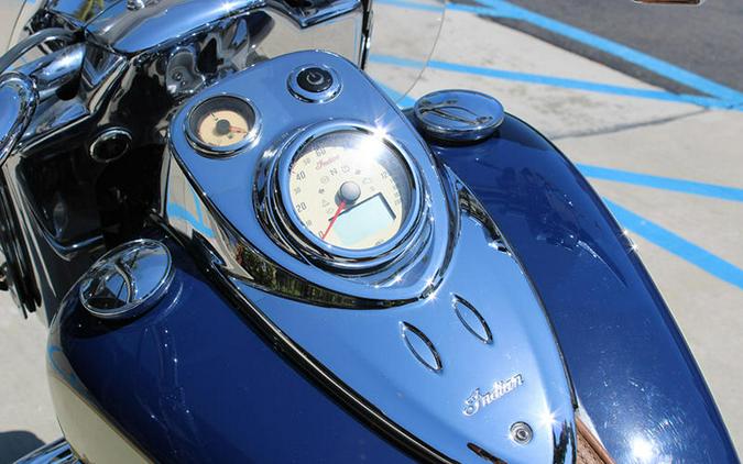2017 Indian Motorcycle® Chief® Vintage Springfield Blue Over Ivory Cream