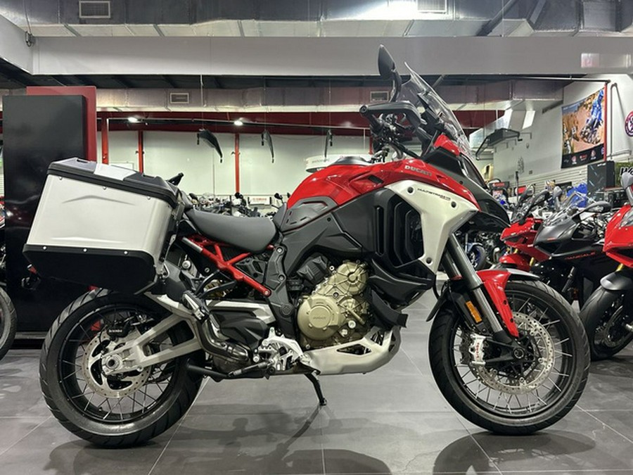 2024 Ducati Multistrada V4 Rally Travel Adventure Red