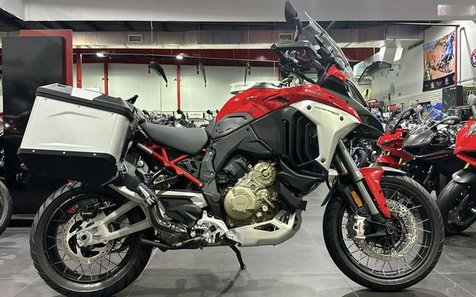 2024 Ducati Multistrada V4 Rally Travel Adventure Red