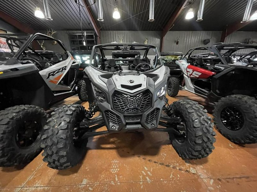 2024 Can-Am® Maverick X3 RS Turbo Fiery Red & Hyper Silver