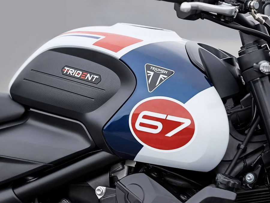 2025 Triumph Trident 660 Triple Tribute Edition