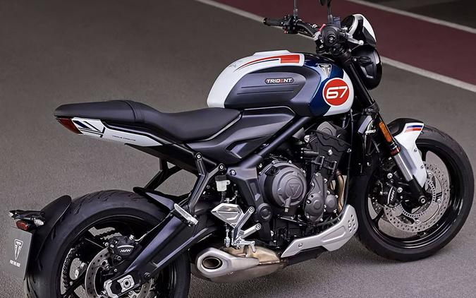 2025 Triumph Trident 660 Triple Tribute Edition