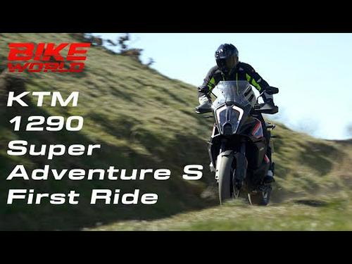 2021 KTM 1290 Super Adventure S, On and Off Road First Ride (4K)
