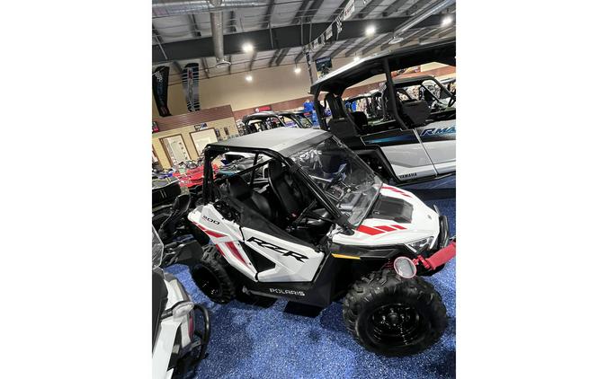 2023 Polaris Industries RZR 200 EFI White Lightning/Indy Red