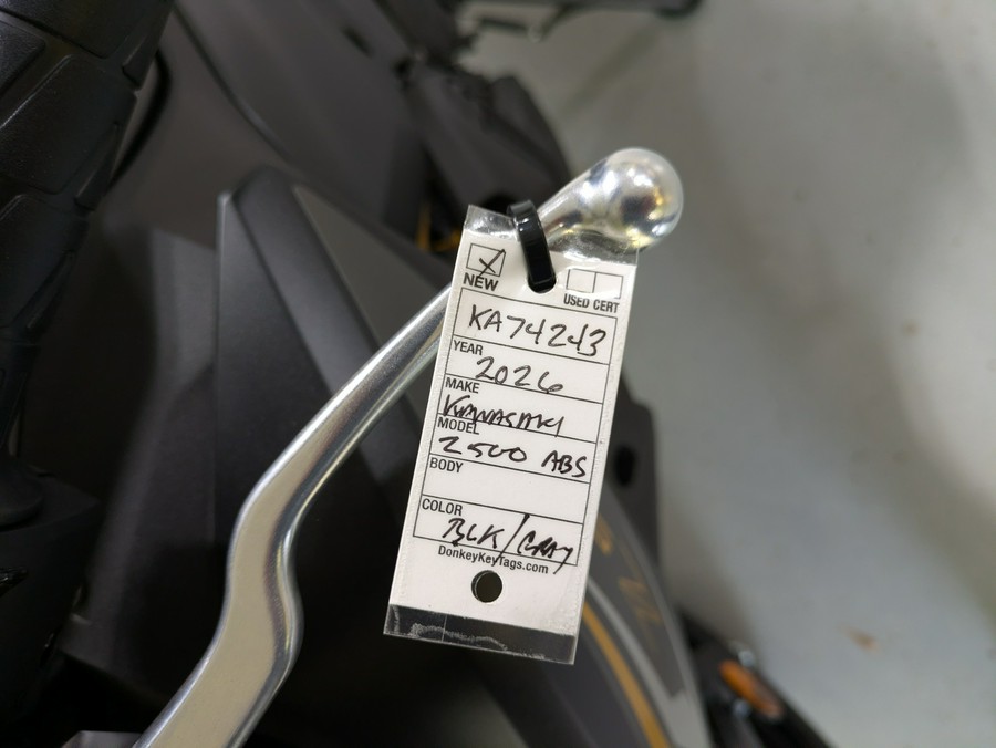 2026 Kawasaki Z500 ABS