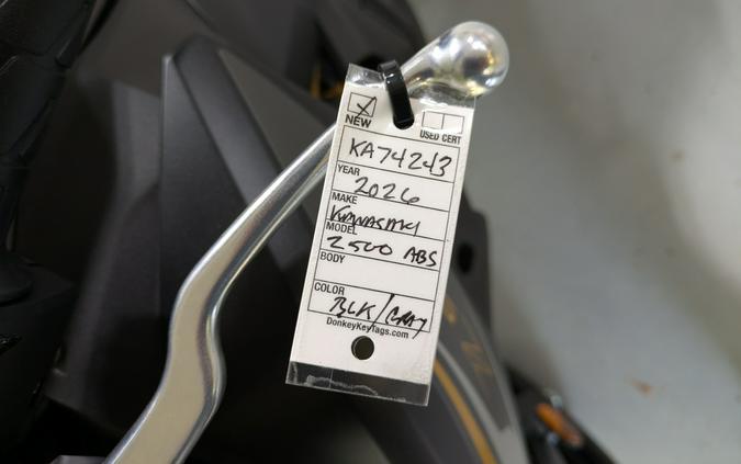 2026 Kawasaki Z500 ABS