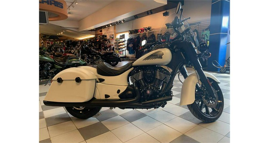 2019 Indian Motorcycle SPRINGFIELD DARK HORSE, WHITE SMOKE, 49ST