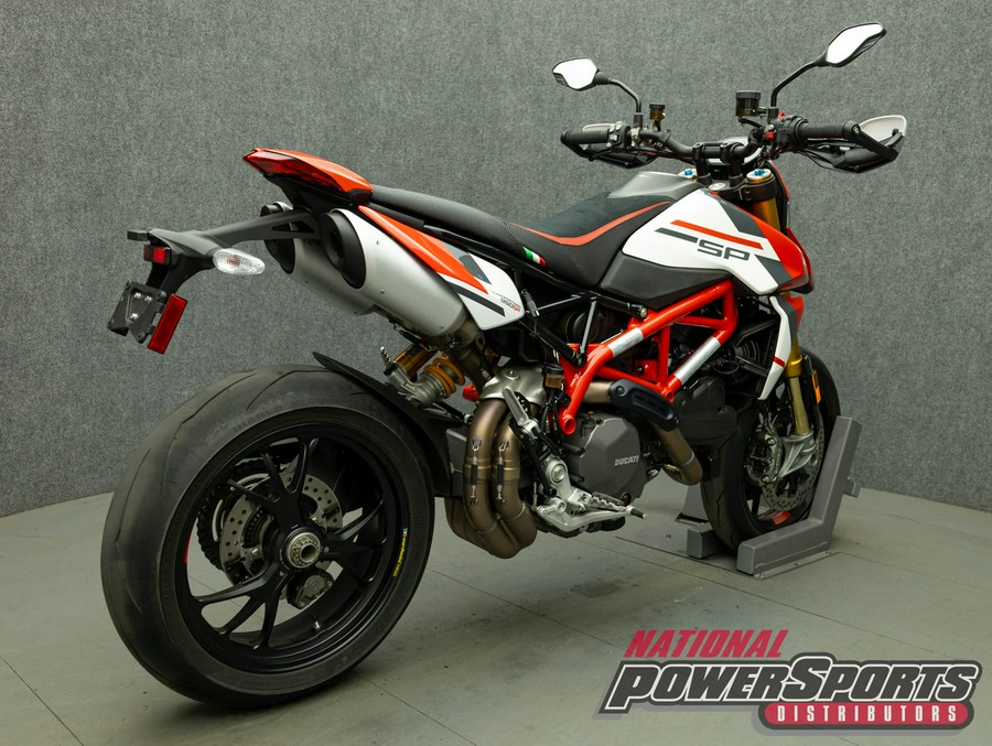 2023 DUCATI HYPERMOTARD 950 SP W/ABS