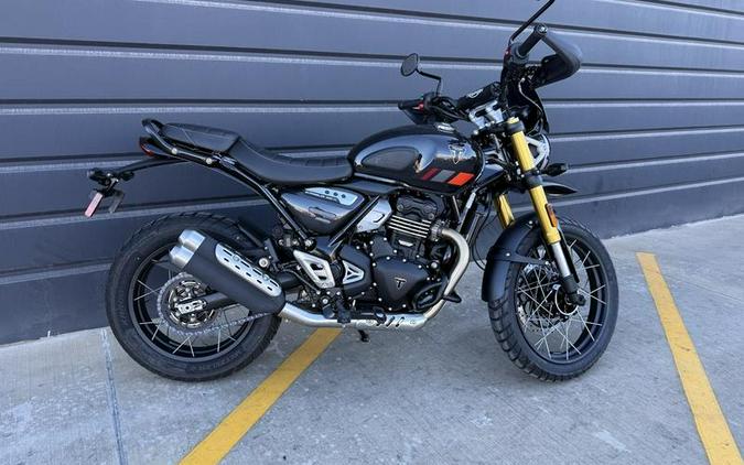 2026 Triumph Scrambler 400 XC Storm Grey