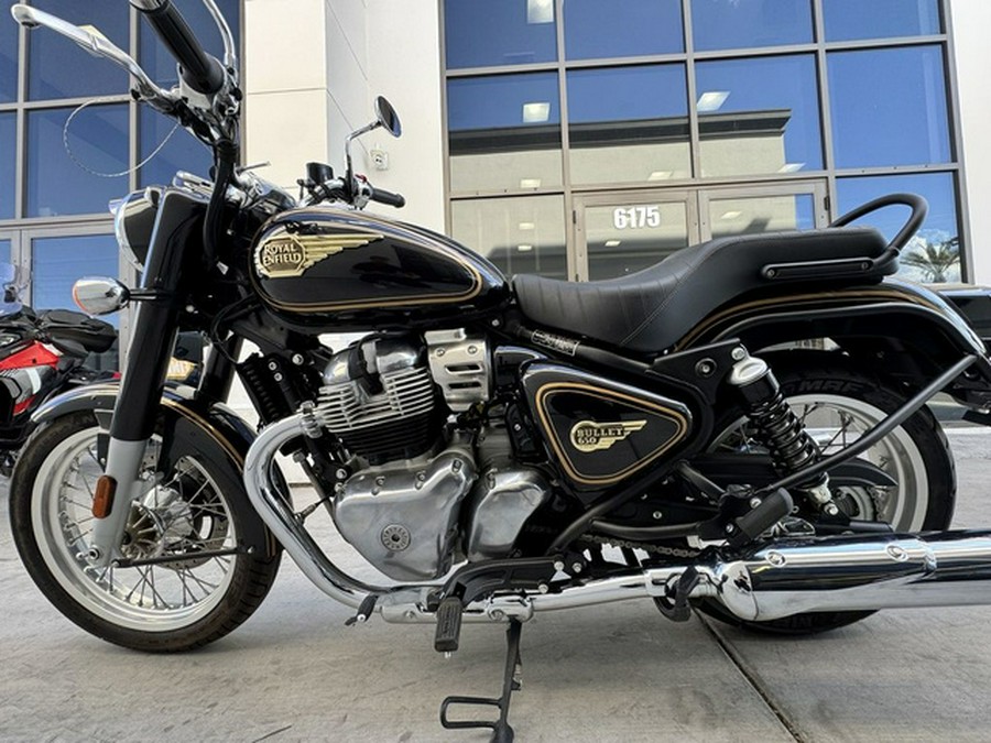 2027 Royal Enfield Bullet 650 Cannon Black