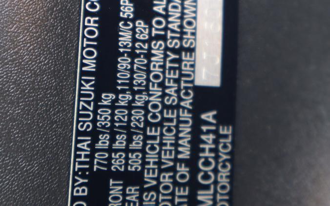 2018 Suzuki Motor of America Inc. Burgman 200