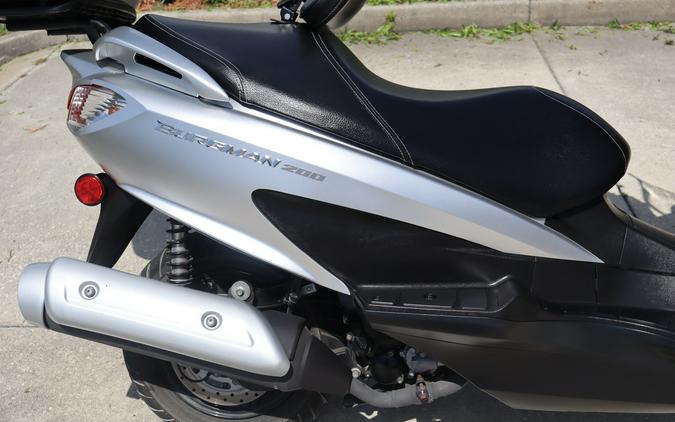 2018 Suzuki Motor of America Inc. Burgman 200