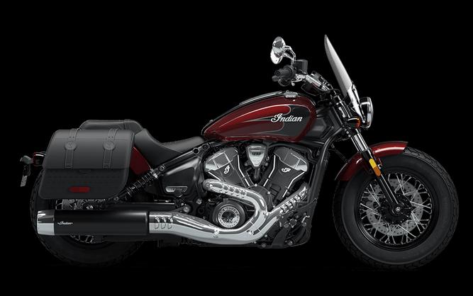 2025 Indian Motorcycle Indian Super Scout Limited with Technolgy Package - Maroon Metallic w Graphics