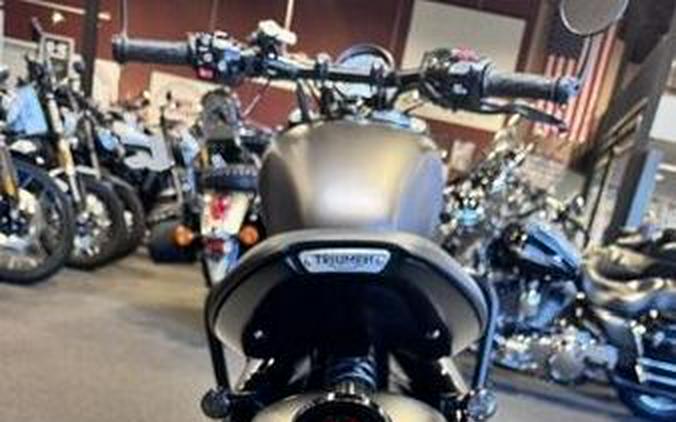 Used 2020 Triumph Bonneville Bobber Black