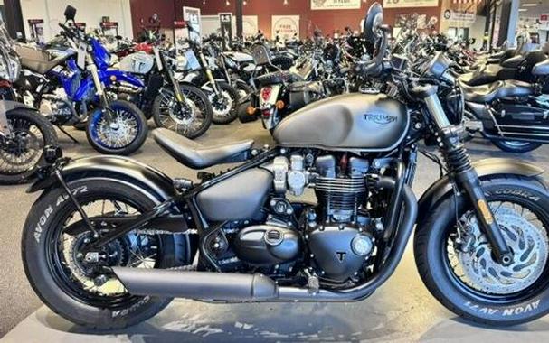Used 2020 Triumph Bonneville Bobber Black