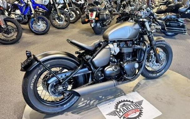 Used 2020 Triumph Bonneville Bobber Black