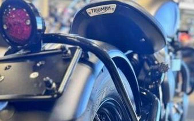 Used 2020 Triumph Bonneville Bobber Black
