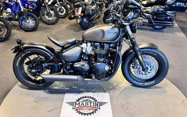Used 2020 Triumph Bonneville Bobber Black
