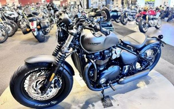 Used 2020 Triumph Bonneville Bobber Black
