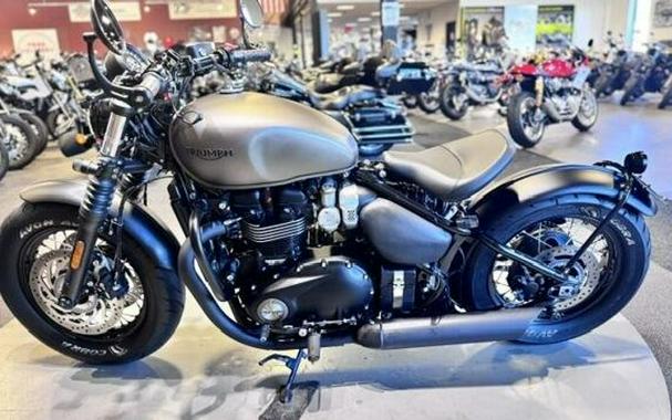 Used 2020 Triumph Bonneville Bobber Black