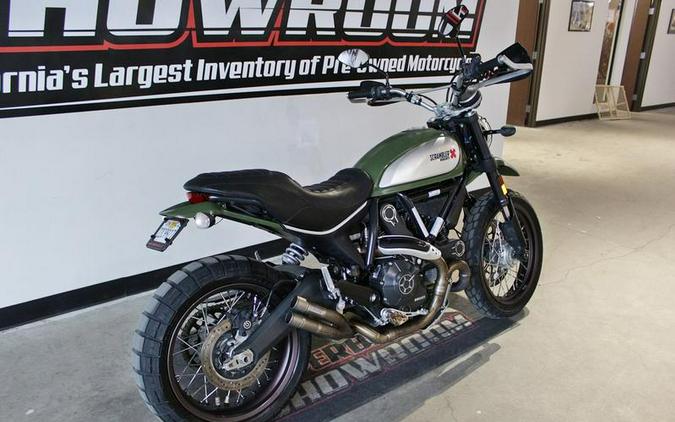 2015 Ducati Scrambler Urban Enduro Wild Green