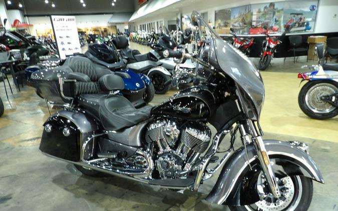 2017 Indian Roadmaster Steel Gray Over Thunder Black