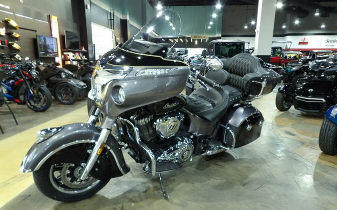 2017 Indian Roadmaster Steel Gray Over Thunder Black