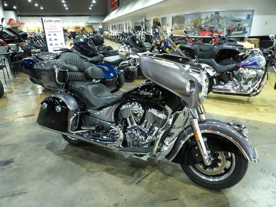 2017 Indian Roadmaster Steel Gray Over Thunder Black