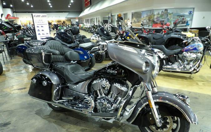 2017 Indian Roadmaster Steel Gray Over Thunder Black