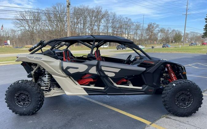 2023 Can-Am® Maverick X3 MAX X rs Turbo RR Desert Tan / Carbon Black / Magma Red