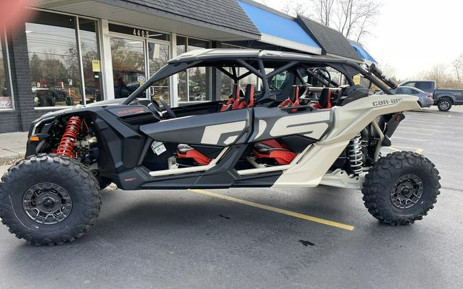 2023 Can-Am® Maverick X3 MAX X rs Turbo RR Desert Tan / Carbon Black / Magma Red