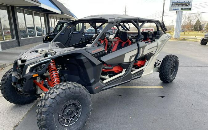 2023 Can-Am® Maverick X3 MAX X rs Turbo RR Desert Tan / Carbon Black / Magma Red