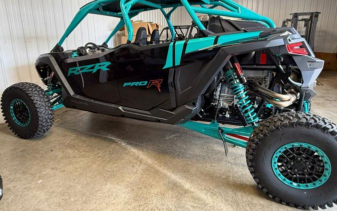 2025 Polaris RZR PRO R 4 ULT - BLACK CRYSTAL / RAD GREEN